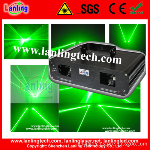Double Lens Green Laser Show Equipment for Party Disco Nightclub